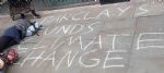 Climate Change Protest at Barclays Bank Manchester